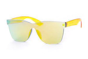 Billie Rimless Wayfarer Sunglasses