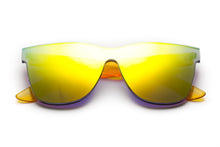 Billie Rimless Wayfarer Sunglasses