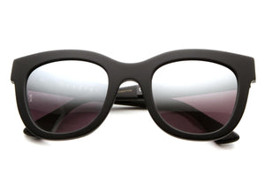 Wonderland x SCF - Colony Sunglasses (Matte Black/Silver Mirror)