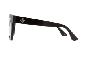 Wonderland x SCF - Colony Sunglasses (Matte Black/Silver Mirror)
