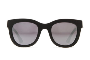 Wonderland x SCF - Colony Sunglasses (Matte Black/Silver Mirror)