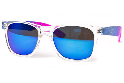 Splatter Multi Colored Wayfarer Sunglasses